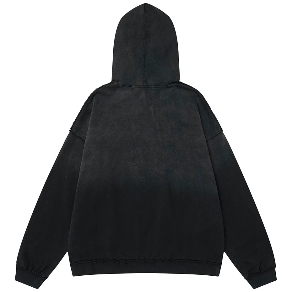 Gothic Ink Chain Hoodie